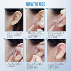 80 Pcs Face Lift Sticker Instant Neck Lift Tape