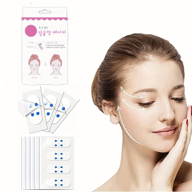 80 Pcs Face Lift Sticker Instant Neck Lift Tape