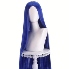 Colorful Long Straight Wig Synthetic Wig Anime Cosplay Wig