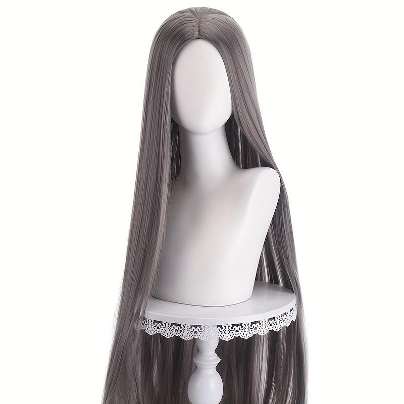 Colorful Long Straight Wig Synthetic Wig Anime Cosplay Wig