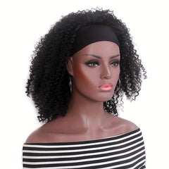 70s Kinky Afro Curly Wigs for Women - Natural Synthetic Hair