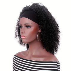 70s Kinky Afro Curly Wigs for Women - Natural Synthetic Hair