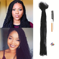 Loc Extensions Human Hair 6-24Inch 30 Strands