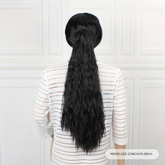 Curly Wave Clip In Claw Ponytail Extension Synthetic Hairpiece