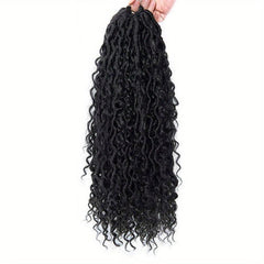 45 Pre-looped River Faux Locs Crochet Hair Extensions