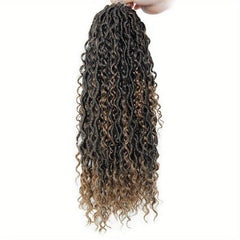 45 Pre-looped River Faux Locs Crochet Hair Extensions