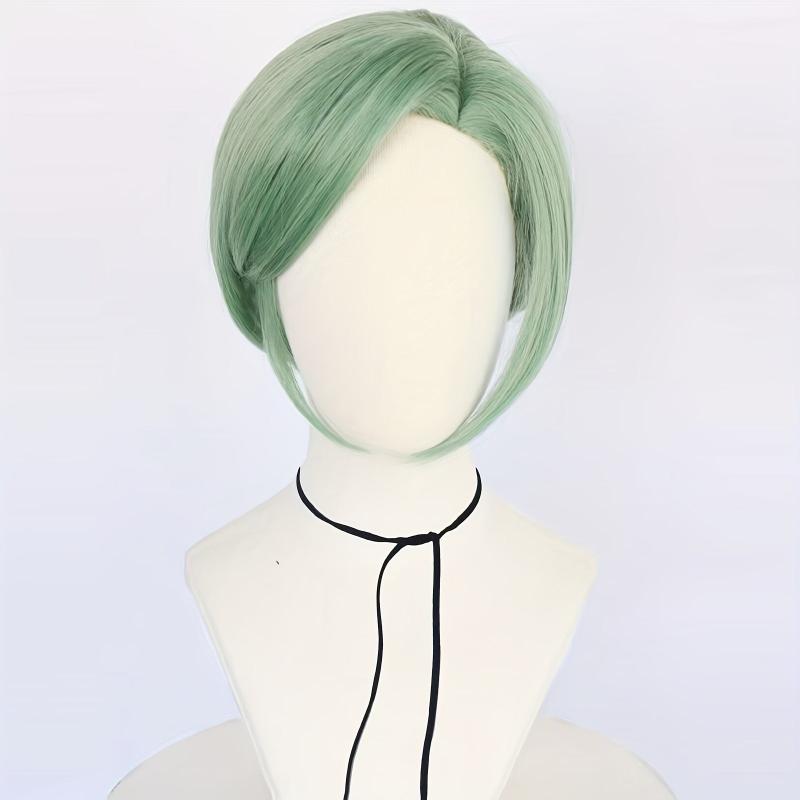 Short Brown Blonde Straight Men's Wig for Cosplay Party