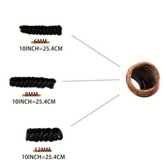 3 Pack 10 Inch Jumpy Wand Curl Crochet Hair Extensions for Women