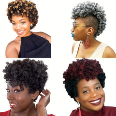 3 Pack 10 Inch Jumpy Wand Curl Crochet Hair Extensions for Women