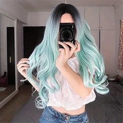 Heat Resistant Synthetic Wigs - Natural Looking for Daily Wear & Parties