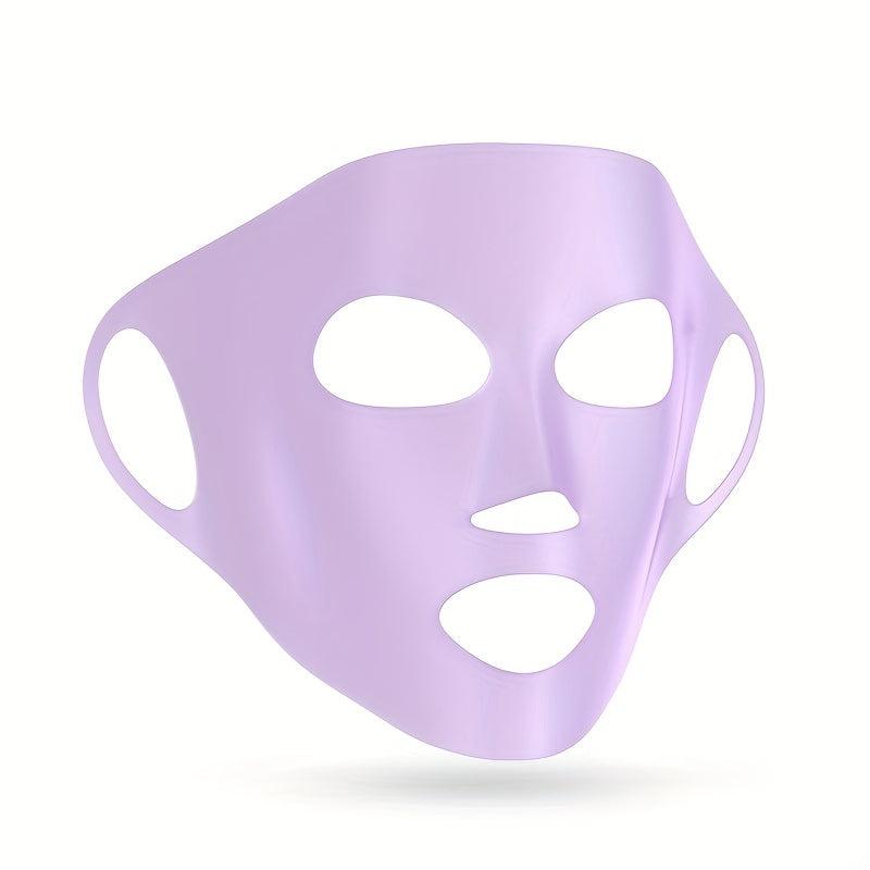 Silicone Face Wrap Reusable Facial Mask Cover for Sheet, Prevents Evaporation