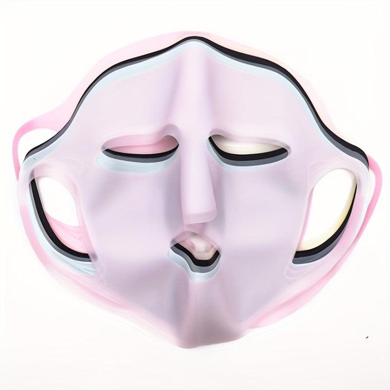 Silicone Face Wrap Reusable Facial Mask Cover for Sheet, Prevents Evaporation