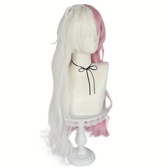 Long Wavy Pink Anime Cosplay Wig + Wig Cap
