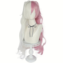 Long Wavy Pink Anime Cosplay Wig + Wig Cap