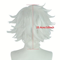 Men's Straight Hair Wig for Cosplay and Parties