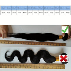 Brazilian Body Wave Human Hair Bundle Natural Color 1 Bundle