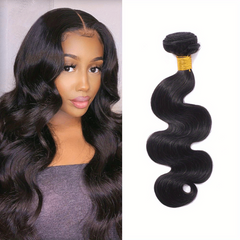 Brazilian Body Wave Human Hair Bundle Natural Color 1 Bundle