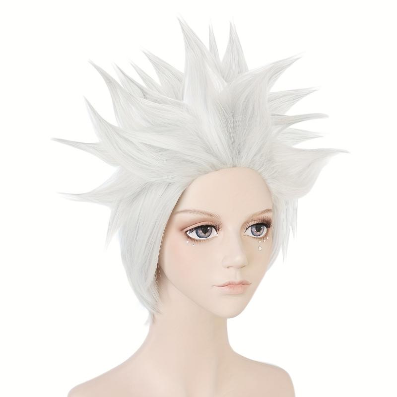 Cosplay Wigs Short Hair Synthetic Hair Replacement For Anime Cosplay