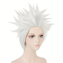 Cosplay Wigs Short Hair Synthetic Hair Replacement For Anime Cosplay