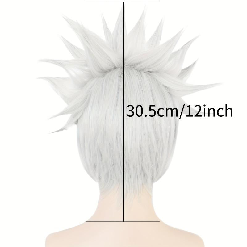 Cosplay Wigs Short Hair Synthetic Hair Replacement For Anime Cosplay
