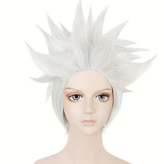 Cosplay Wigs Short Hair Synthetic Hair Replacement For Anime Cosplay