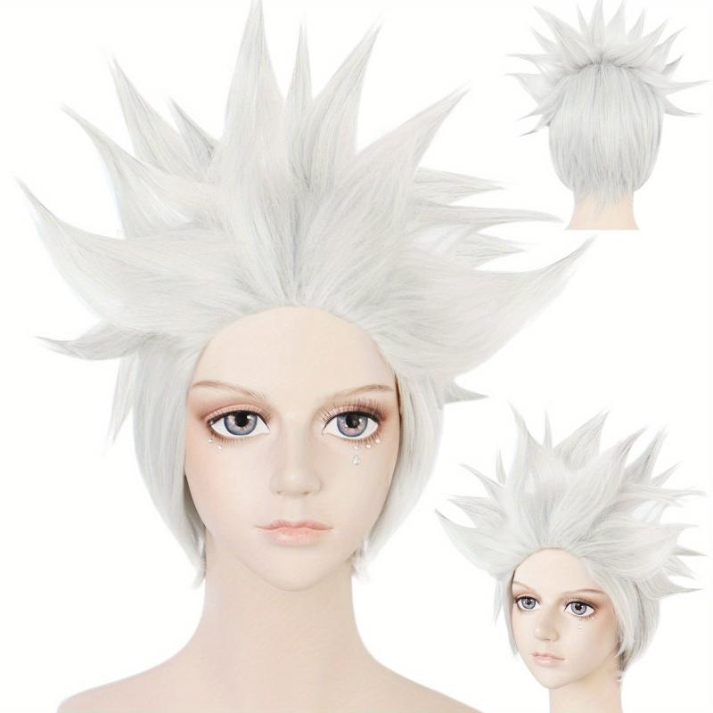 Cosplay Wigs Short Hair Synthetic Hair Replacement For Anime Cosplay