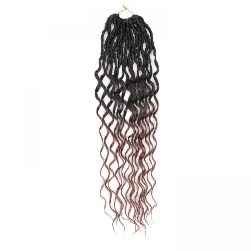 60 96 Cm Goddess Locs Crochet Hair Soft Faux Locs Crochet Braids For Women