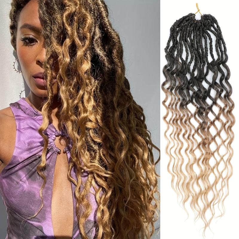 60 96 Cm Goddess Locs Crochet Hair Soft Faux Locs Crochet Braids For Women