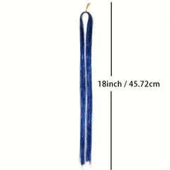 Fairy Hair Tinsel Kit with Tools 12 Colors Heat Resistant Glitter