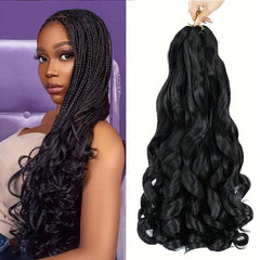 French Curly Braiding Hair Extensions 60-96cm Pack of 1