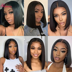 Short Bob Hair Wigs 30 48 Cm Straight Synthetic Wig for Women