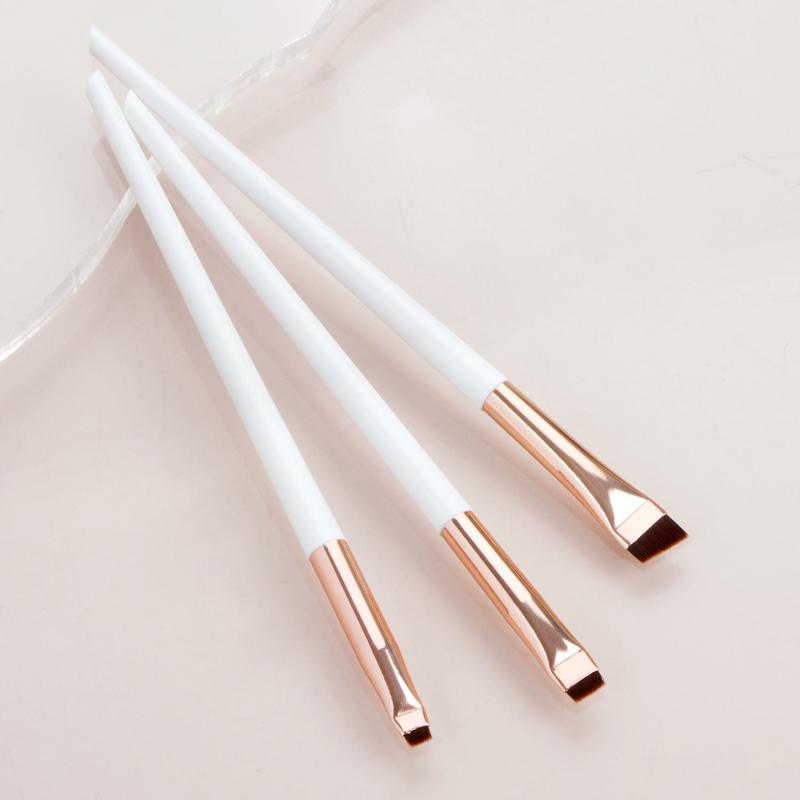Flat Eyeliner & Eyebrow Brush Set for Contouring