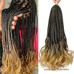 French Curl Crochet Braids 35 56 Cm 1 Pack Pre Looped Braids Crochet Hair
