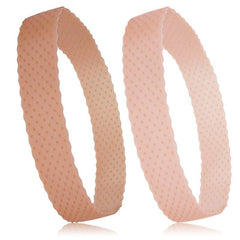 2 Pcs Silicone Wig Grips Non Slip Seamless Elastic Wig Band