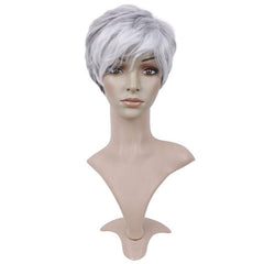 Heat Resistant Pixie Cut Short Layered Wig for Women Synthetic Hair