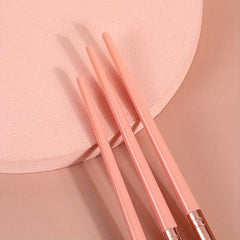 10pcs Eye Makeup Brush Set Portable Soft Eyeshadow Eyebrow Nose Shadow Brushes