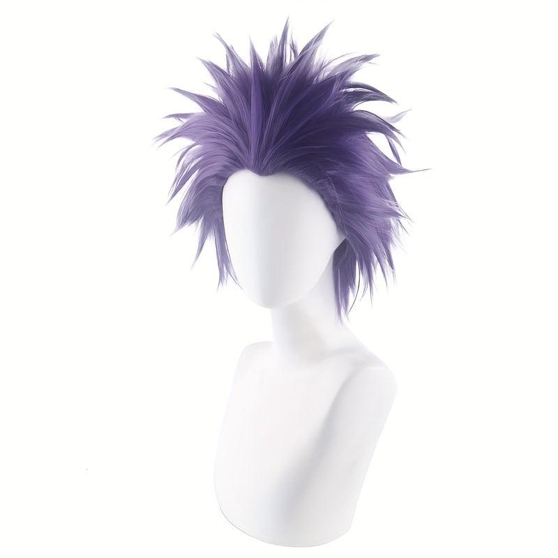 Red Hair Short Straight Wig For Boy Cosplay
