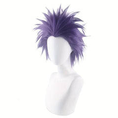 Red Hair Short Straight Wig For Boy Cosplay