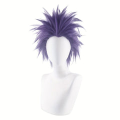 Red Hair Short Straight Wig For Boy Cosplay