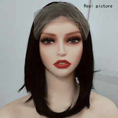 Short Straight Bob Cut Wig Synthetic Wig Beginners Friendly Heat Resistant