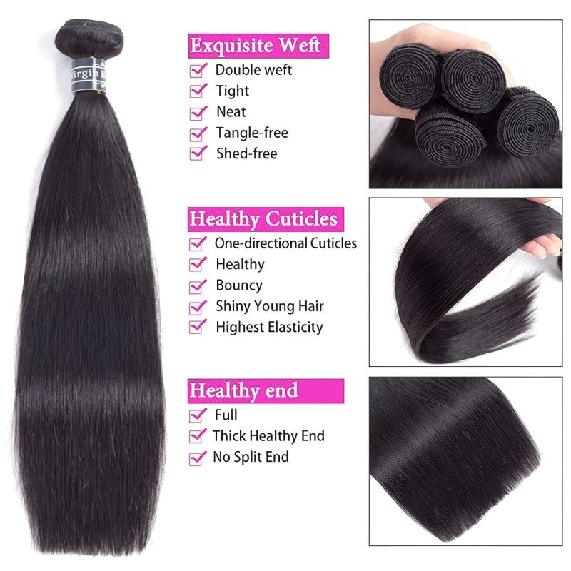 Brazilian Straight Hair Human Hair Bundles