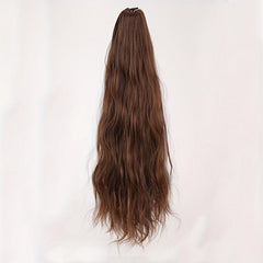 Long Curly Ponytail Hairpiece With Claw 40 Synthetic Hair Extensions for Women