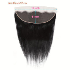 4x4 Lace Closure Straight Human Hair Extensions with Baby Hair