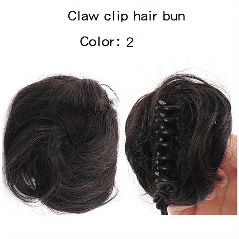 Short Hair Bun Clip-In Donut Hair Extensions