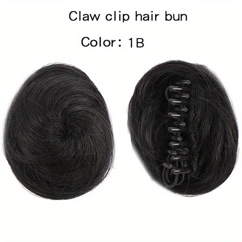 Short Hair Bun Clip-In Donut Hair Extensions