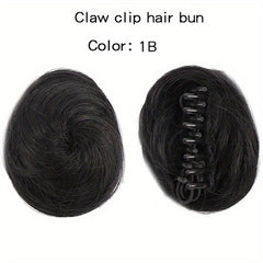 Short Hair Bun Clip-In Donut Hair Extensions