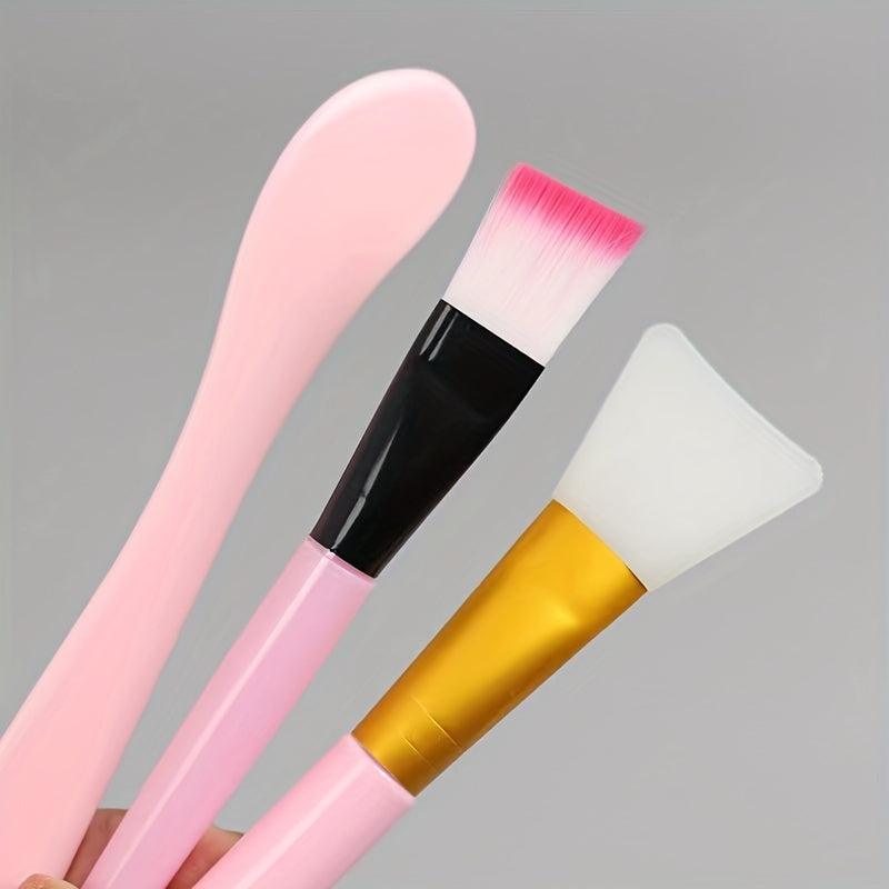 7-in-1 DIY Face Mask Mixing Set with Bowl, Stick, Spatula, Brush, Spoons