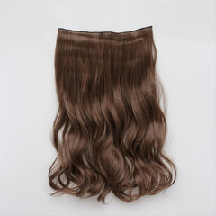 Curly Wave Clip In Hair Extensions Synthetic Hair Piece for Daily Use Party Show