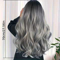 Long Body Wave Synthetic Wig Fashionable For Daily Use Party