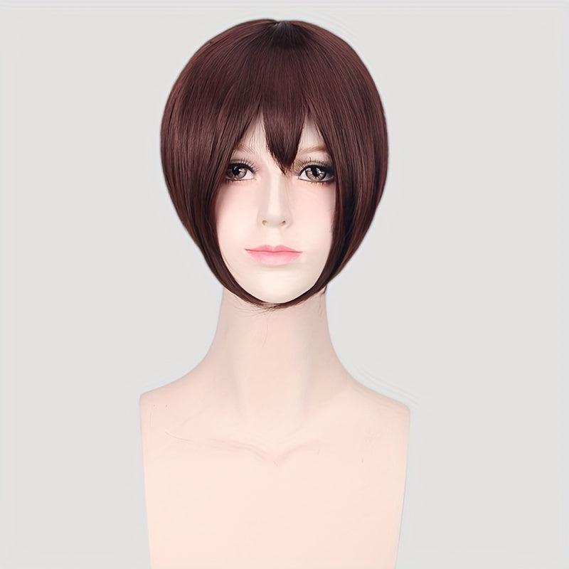 Short Spiky Wig for Men Anime Cosplay Costume Party Halloween